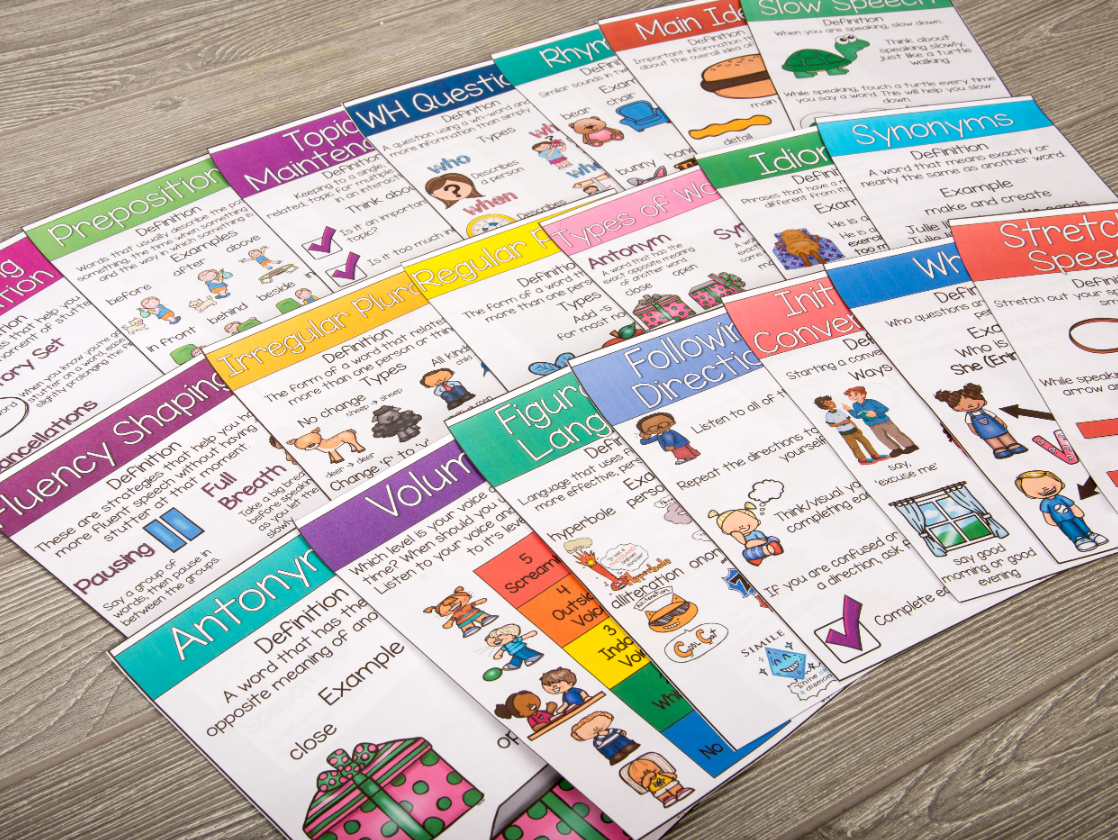 Speech Therapy Visuals